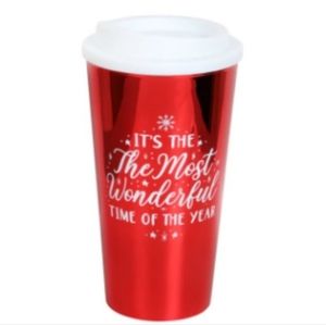 Double Wall Mugs with Plated Prints, 16 oz.